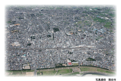 熊谷市空撮写真