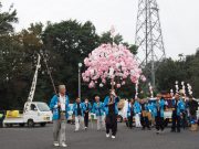 小江川獅子祭り出発