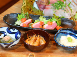 炭・土・水 あかつき 料理